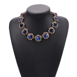 Blue Choker Necklace