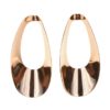 Costume Jewellery NZ Shop Online | Gold Color Drop Earrings Round Circle Ear Jewelry for Women Wedding Party Dangle Earrings