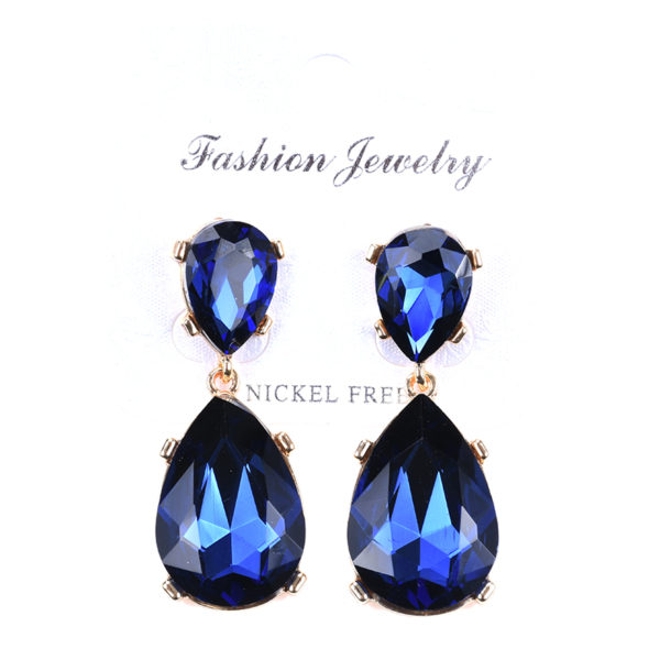 Largest Range of Jewellery in New Zealand | Shop Online | 2019 Fashion Faceted Crystal Earrings Crystal Long Drop Earrings Wedding Jewelry Women Pendientes