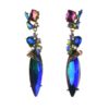 Rings | Earrings | Bracelets | Chains | Pendants | NZ Fashion Big Crystal Stone Long Earrings For Women Female Wedding Statement Earring Jewelry