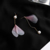 Buy Jewellery Online New Zealand |Korean Simple Butterfly Wing Earrings For Women Pearl Pendientes Trendy Handmade Drop Earrings