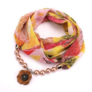 Scarf Necklace 09
